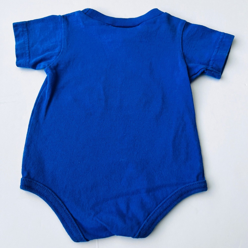Vintage Walt Disney World Baby Mickey Bodysuit 3M Blue Cotton‎ Parks - Picture 6 of 6